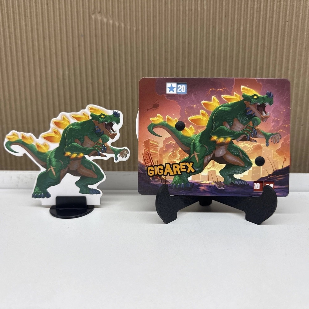King Of Tokyo Alternative Monster GigaRex - Origins KOT Board Game Figure+